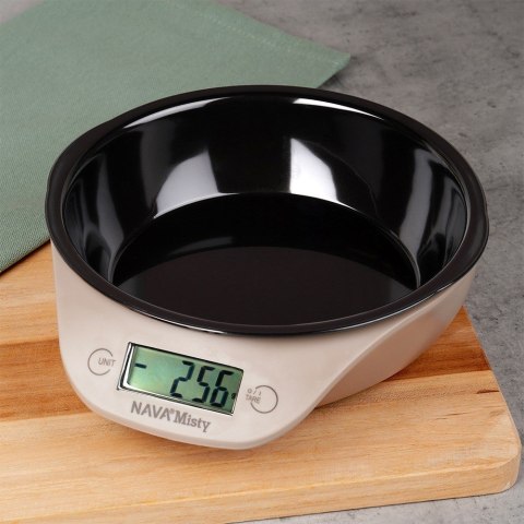 Elektroniczna waga kuchenna precyzyjna dokładna MISTY 5kg NAVA 10-274-019