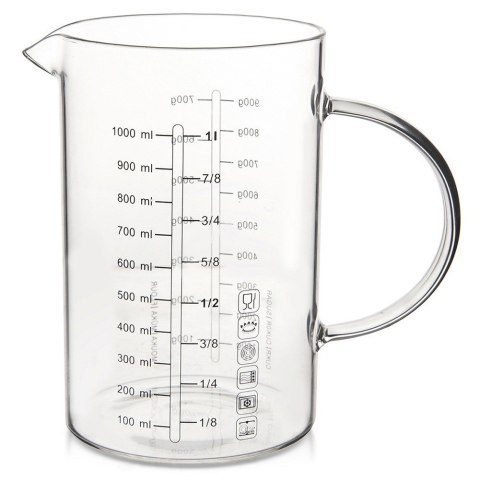 Miarka kuchenna do kuchni szklana duża XXL 1L ORION 120556