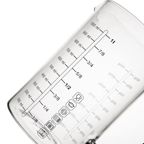 Miarka kuchenna do kuchni szklana duża XXL 1L ORION 120556