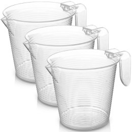 Miarki kuchenne 250ml zestaw komplet miarek kuchennych 3 sztuki VILDE 259264