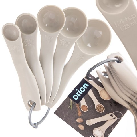 Miarki kuchenne miarka zestaw miarek kuchennych 5 sztuk ORION 120555