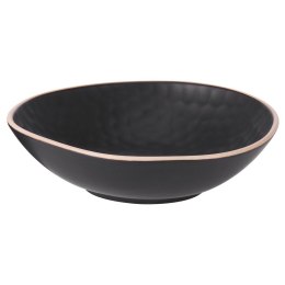 Miseczka ceramiczna czarna na zupę przekąski miska 15cm 350ml VILDE 139112