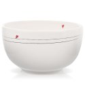 Miseczka ceramiczna uniwersalna biała SERCE 12cm 450ml ORION 128393