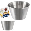 Miseczka na sos dipy dipówka stalowa pojemnik miska 6cm 65ml ORION 120298