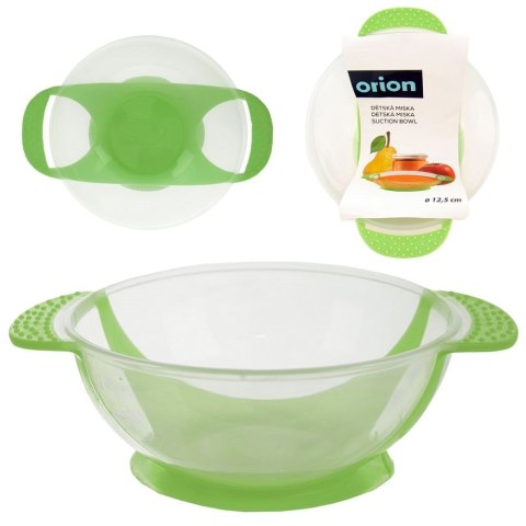 Miseczka plastikowa dziecięca dla dzieci dziecka z przyssawką 400ml ORION 129803
