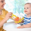 Miseczka plastikowa dziecięca dla dzieci dziecka z przyssawką i łyżeczką 400ml ORION 129804