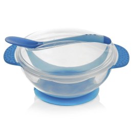 Miseczka plastikowa dziecięca dla dzieci dziecka z przyssawką i łyżeczką 400ml ORION 129805