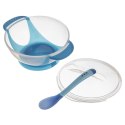 Miseczka plastikowa dziecięca dla dzieci dziecka z przyssawką i łyżeczką 400ml ORION 129805