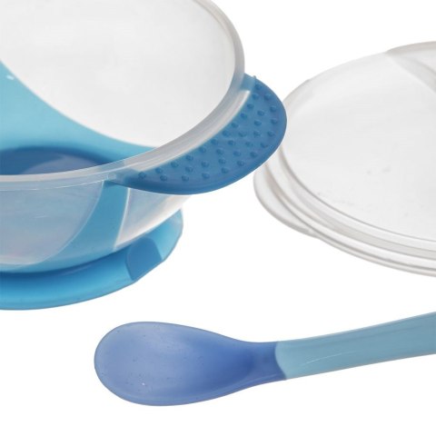 Miseczka plastikowa dziecięca dla dzieci dziecka z przyssawką i łyżeczką 400ml ORION 129805