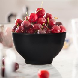 Miska ceramiczna na zupę do zupy miseczka czarna ALFA 14cm 600ml ORION 128461
