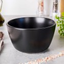 Miska ceramiczna na zupę do zupy miseczka czarna SOHO 14cm 700ml NAVA 10-141-054