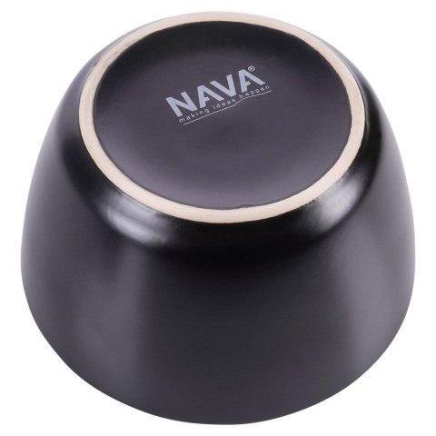 Miska ceramiczna na zupę do zupy miseczka czarna SOHO 14cm 700ml NAVA 10-141-054