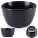 Miska ceramiczna na zupę do zupy miseczka czarna SOHO 14cm 700ml NAVA 10-141-054