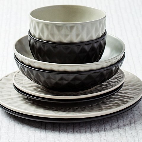 Miska ceramiczna na zupę do zupy miseczka czarna SOHO 14cm 700ml NAVA 10-141-123