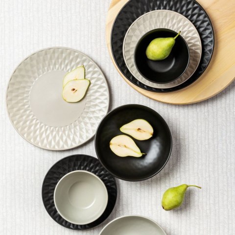 Miska ceramiczna na zupę do zupy miseczka czarna SOHO 14cm 700ml NAVA 10-141-123