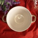 Miska do zupy na zupę bulionówka z uchem ceramiczna 640ml brązowa VILDE 139118-B