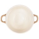 Miska do zupy na zupę bulionówka z uchem ceramiczna 640ml brązowa VILDE 139118-B