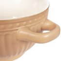 Miska do zupy na zupę bulionówka z uchem ceramiczna 640ml brązowa VILDE 139118-B