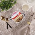 Miska do zupy na zupę bulionówka z uchem ceramiczna 640ml niebieska VILDE 139118-N