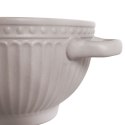 Miska do zupy na zupę bulionówka z uchem ceramiczna 640ml szara VILDE 139118-S