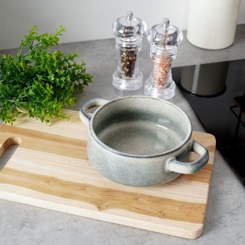 Miska do zupy na zupę bulionówka z uchem ceramiczna beżowa 750ml SIAKI COLLECTION 120290-B