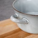 Miska do zupy na zupę bulionówka z uchem ceramiczna niebieska 600ml SIAKI COLLECTION 139011-N