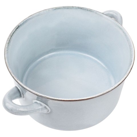 Miska do zupy na zupę bulionówka z uchem ceramiczna niebieska 600ml SIAKI COLLECTION 139011-N