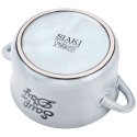 Miska do zupy na zupę bulionówka z uchem ceramiczna niebieska 600ml SIAKI COLLECTION 139011-N