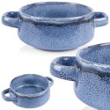 Miska do zupy na zupę bulionówka z uchem ceramiczna niebieska 750ml SIAKI COLLECTION 120290-N