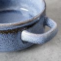 Miska do zupy na zupę bulionówka z uchem ceramiczna niebieska 750ml SIAKI COLLECTION 120290-N