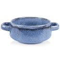 Miska do zupy na zupę bulionówka z uchem ceramiczna niebieska 750ml SIAKI COLLECTION 120290-N