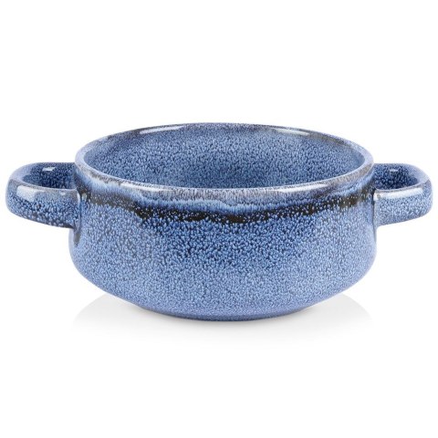 Miska do zupy na zupę bulionówka z uchem ceramiczna niebieska 750ml SIAKI COLLECTION 120290-N