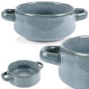 Miska do zupy na zupę bulionówka z uchem ceramiczna zielona 750ml SIAKI COLLECTION 120290-Z