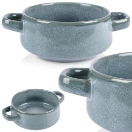 Miska do zupy na zupę bulionówka z uchem ceramiczna zielona 750ml SIAKI COLLECTION 120290-Z