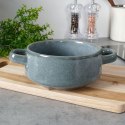 Miska do zupy na zupę bulionówka z uchem ceramiczna zielona 750ml SIAKI COLLECTION 120290-Z