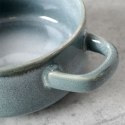 Miska do zupy na zupę bulionówka z uchem ceramiczna zielona 750ml SIAKI COLLECTION 120290-Z
