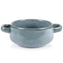 Miska do zupy na zupę bulionówka z uchem ceramiczna zielona 750ml SIAKI COLLECTION 120290-Z