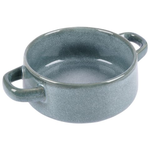 Miska do zupy na zupę bulionówka z uchem ceramiczna zielona 750ml SIAKI COLLECTION 120290-Z