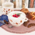 Miska do zupy na zupę bulionówka z uszami ceramiczna PIERNICZEK 750ml ORION 129206
