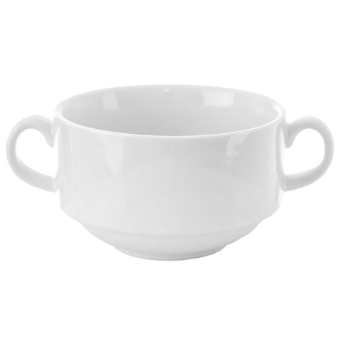 Miska do zupy na zupę bulionówka z uszami porcelanowa MONA 290ml ORION 129842