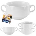 Miska do zupy na zupę bulionówka z uszami porcelanowa MONA 290ml ORION 129842