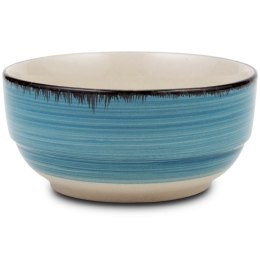 Miska do zupy na zupę ceramiczna miseczka niebieska LINES 14.5cm 750ml NAVA 10-099-224