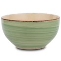 Miska do zupy na zupę ceramiczna miseczka zielona LINES 14.5cm 750ml NAVA 10-099-204