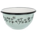 Miska emaliowana na zupę płatki do zupy zielona LOUKA 12cm 500ml ORION 124781