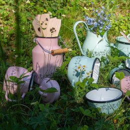 Miska emaliowana na zupę płatki do zupy zielona LOUKA 12cm 500ml ORION 124781