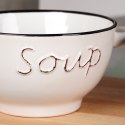 Miski do zupy bulionówka ceramiczna zestaw misek 600ml 4-ele SIAKI COLLECTION 139714