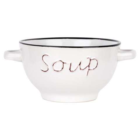 Miski do zupy bulionówka ceramiczna zestaw misek 600ml 4-ele SIAKI COLLECTION 139714
