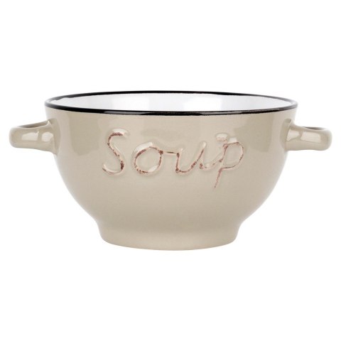 Miski do zupy bulionówka ceramiczna zestaw misek 600ml 4-ele SIAKI COLLECTION 139714