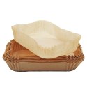 Papier do pieczenia wkład foremka do air fryer frytkownicy 22x14cm 100 sztuk BRUNBESTE BB-3761