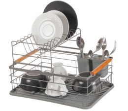Suszarka do naczyń dwupoziomowa Ociekacz 41 x 32 x 27.5 cm KRISBERG KS-2703 / 3386